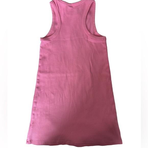 ZARA TEXT PRINT RIB DRESS - Picture 4 of 5